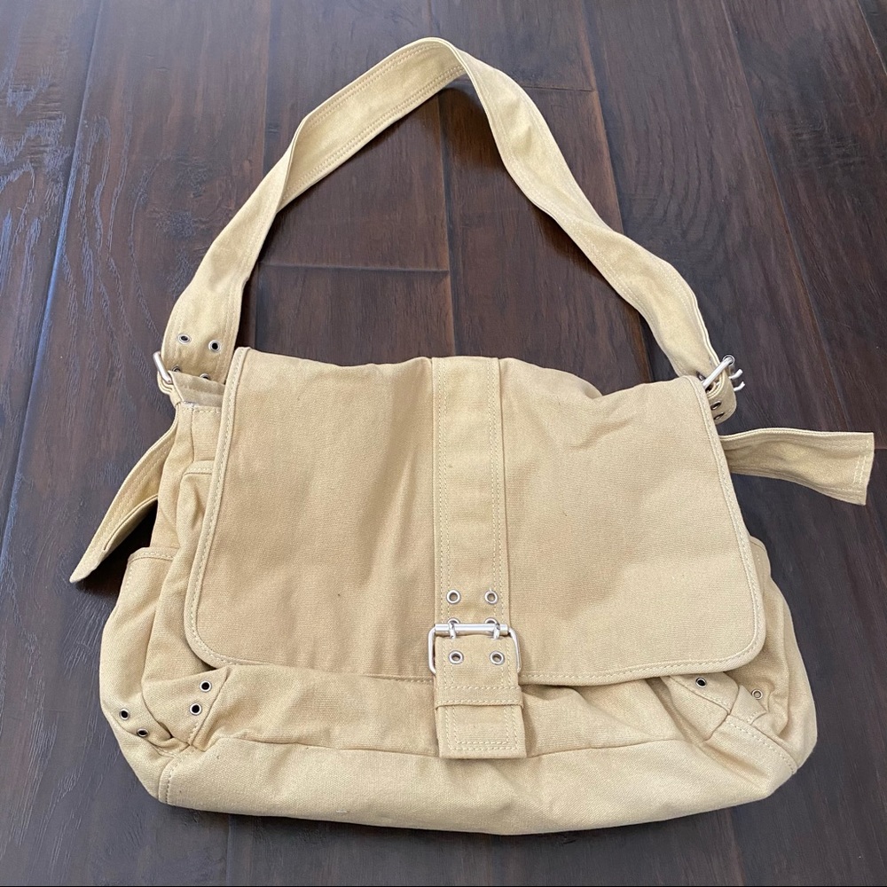 Fossil women’s Cavnvas beige Handbag